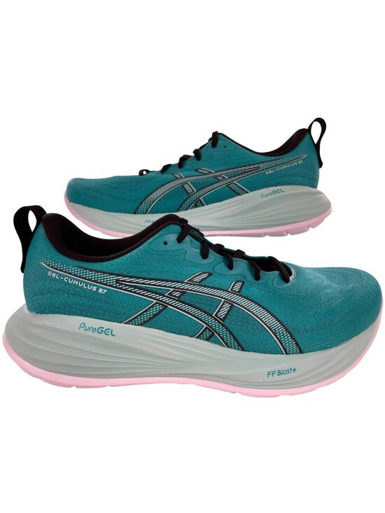 Asics Gel-Cumulus 27 Running Shoes Wave Teal/Illuminate Mint Men\'s Size 11.5 NEW
